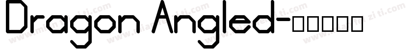 Dragon Angled字体转换
